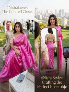 Astitva dual shaded Saree manufacturers in Andhra Pradesh