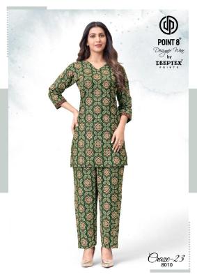 Deeptex craze vol-8  Wholesale kurtis