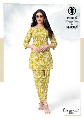 Deeptex craze vol-8  Wholesale kurtis
