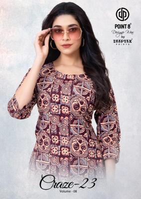 Deeptex craze vol-8  Wholesale kurtis