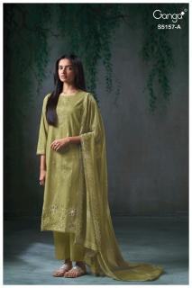 Ganga aishi 5157 Wholesale dress materials in Tripura