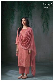 Ganga aishi 5157 Wholesale dress materials in Tripura