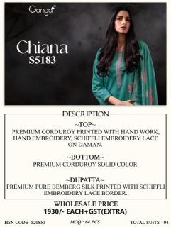 Ganga chiana 5183  Wholesale dress suppliers in Andhra Pradesh