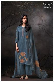 Ganga chiana 5183  Wholesale dress suppliers in Andhra Pradesh