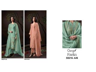 Ganga faelia 5216  Wholesale clothing market in Haryana
