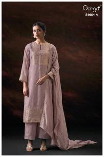 Ganga miara 4664 Dress materials suppliers in Assam