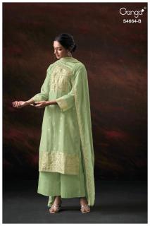 Ganga miara 4664 Dress materials suppliers in Assam