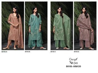 Ganga nivya 5153 Wholesale dress material in Tripura