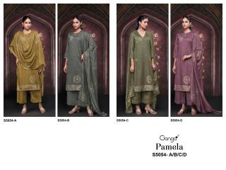 Ganga pamela 5054  Wholesale dress materials in Tripura