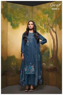 Ganga prairie 5088 Dress material wholesale price
