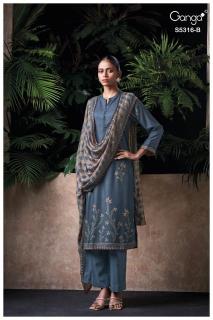 Ganga raevia 5316 Dress material market in Ahmedabad