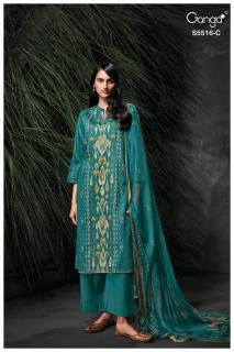 Ganga sherin 5516 Wholesale dress materials suppliers in Jharkhand