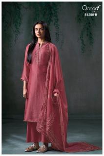 Ganga vanea 5255 Dress material manufacturers in Andhra Pradesh