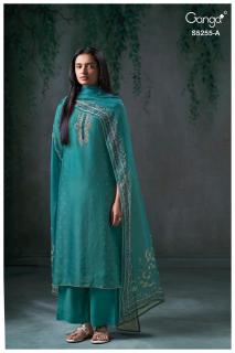 Ganga vanea 5255 Dress material manufacturers in Andhra Pradesh