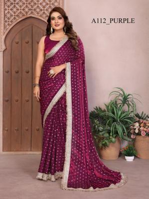 GC fendi satin Silk sarees in Tripura