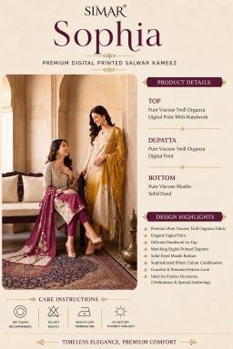  Glossy simar sophia  Dress material suppliers in Tripura 
