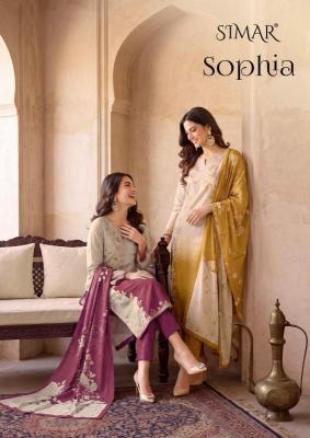  Glossy simar sophia  Dress material suppliers in Tripura 