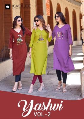 Kadlee yashvi vol 2 Wholesale kurtis online Gujarat