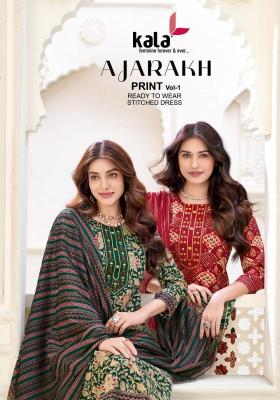 Kala ajarakh vol-1  Traditional kurtis in Haryana