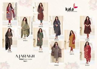 Kala ajarakh vol-1  Traditional kurtis in Haryana