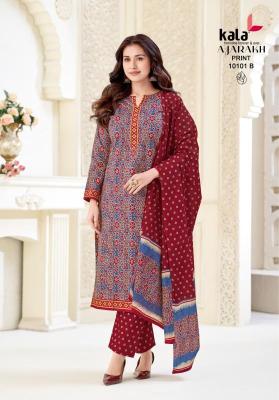 Kala ajrakh vol 1 wholesale clothing market in Andhra Pradesh