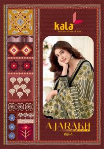Kala ajrakh vol 1 wholesale clothing market in Andhra Pradesh
