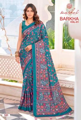 Kashvi barkha vol 1 Wholesale saree suppliers in Andhra Pradesh