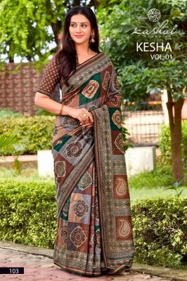 Kashvi kesha Wholesale saree manufacturers in Gujarat