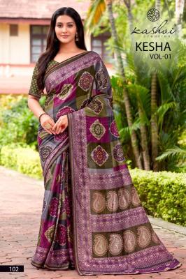 Kashvi kesha Wholesale saree manufacturers in Gujarat