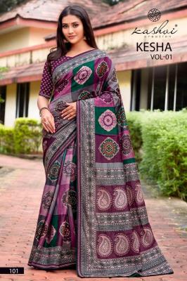 Kashvi kesha Wholesale saree manufacturers in Gujarat