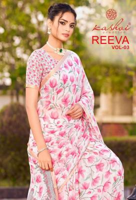 Kashvi reeva vol 3 Wholesale saree suppliers