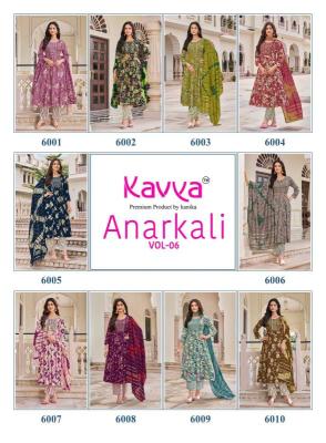 Kavya anarkali vol 6 Kurti manufacturers in Uttar Pradesh