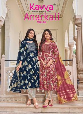 Kavya anarkali vol 6 Kurti manufacturers in Uttar Pradesh