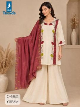 Kaya d.no.6826  Kurtis at wholesale prices