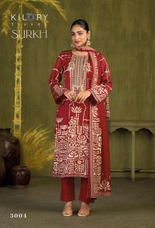 Kilory surkh  Wholesale designer dress materials in Jharkhand