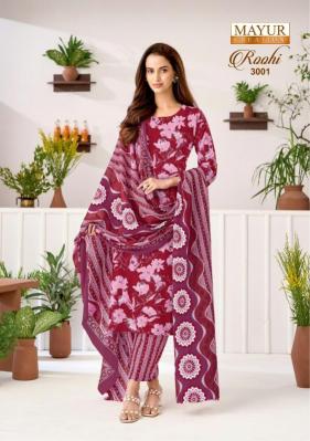 Mayur roohi vol 3 Cotton dress material