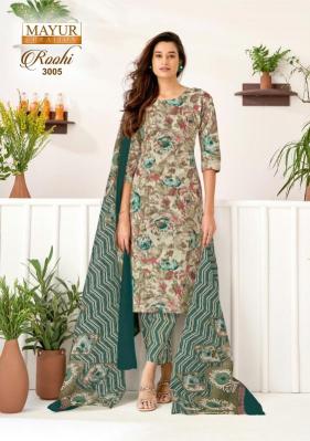 Mayur roohi vol 3 Cotton dress material