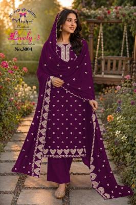 Mishri lovely vol 3 Wholesale dress material suppliers in Andhra Pradesh