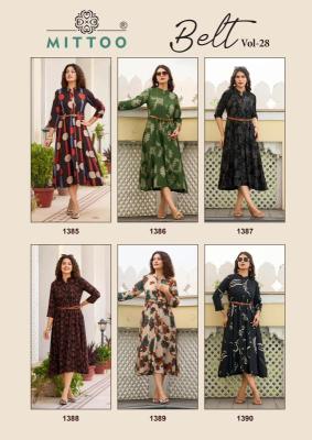Mittoo belt vol 28  Bulk kurti manufacturers in Gujarat