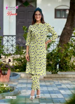 Mystic9 khushi vol 9 Designer kurtis at wholesale rate