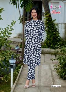 Mystic9 khushi vol 9 Designer kurtis at wholesale rate