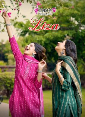 Mystic9 liza vol 6 Best kurti wholesale prices in Tripura