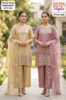 Ossm style 1622 Designer kurtis in bulk