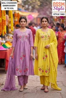Ossm style 1662  Kurtis manufacturers in Andhra Pradesh
