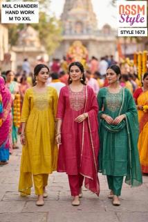 Ossm style 1673 Kurti distributors in Andhra Pradesh