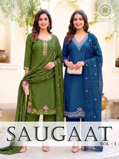 Passion tree saugaat vol-1 Wholesale kurti suppliers in Haryana