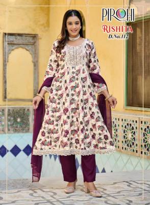 Pirohi rishita anarkali  Kurti manufacturer in West Bengal