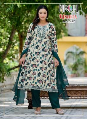 Pirohi rishita anarkali  Kurti manufacturer in West Bengal
