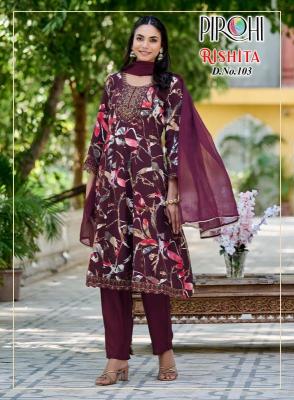 Pirohi rishita anarkali  Kurti manufacturer in West Bengal