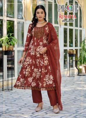 Pirohi rishita anarkali  Kurti manufacturer in West Bengal